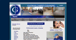 Desktop Screenshot of guzmancarpetcleaning.com